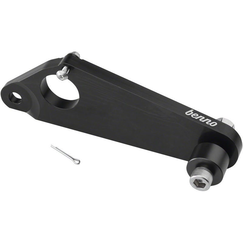 Benno Trailer Adapter QR Mount – Long Fits Boost EVO 1234 Black