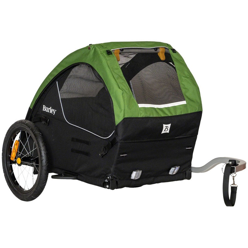 Burley Tail Wagon Pet Trailer – Fern Green
