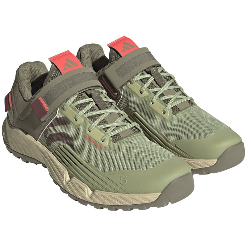 Five Ten Trailcross Mountain Clipless Shoes – Womens Magic Lime/Quiet Crimson/Orbit Green 10.5