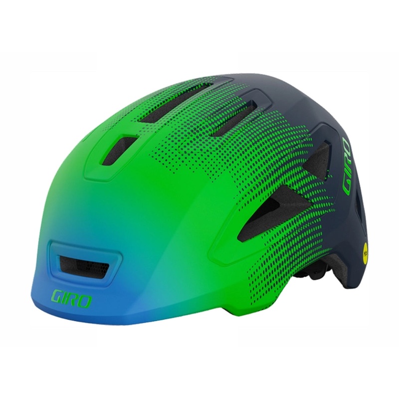 Giro Scamp MIPS II Child Helmet – Matt Blue-Green Towers