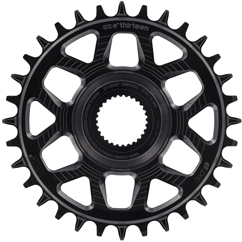 Helix Race e*spec Chainring – Bosch Gen4 Direct Mount 13mm Offset 32T 11/12 Speed BLK