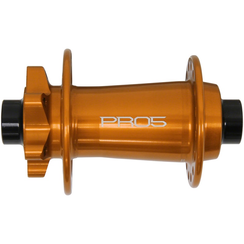 Hope Pro 5 Front Hub – 15 x 110mm, 6-Bolt, Orange, 32H