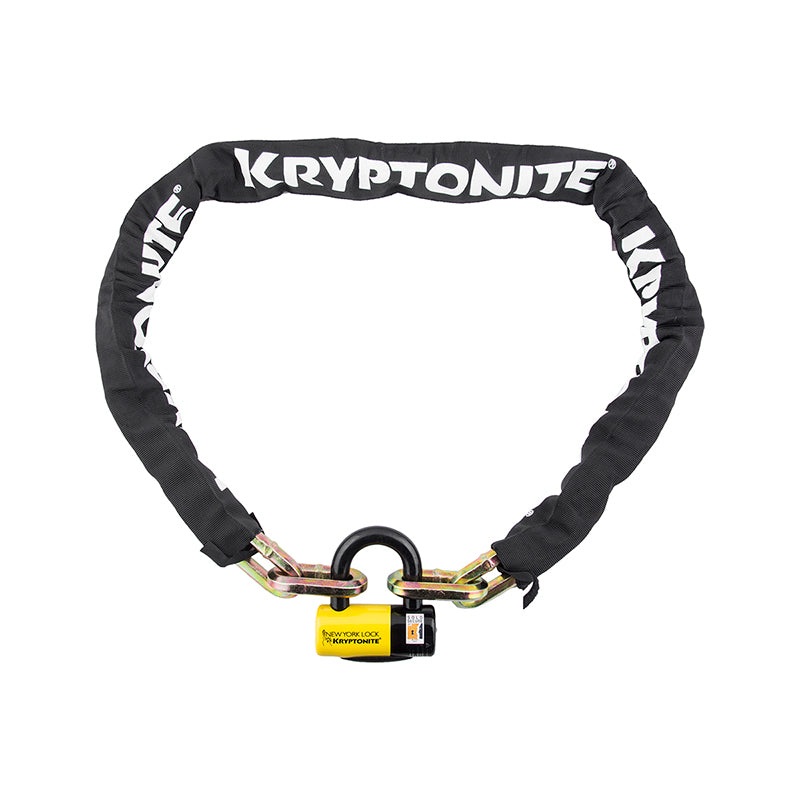 Kryptonite New York Fahgettaboudit Chain 1415 and Disc Lock: 5 (150cm)