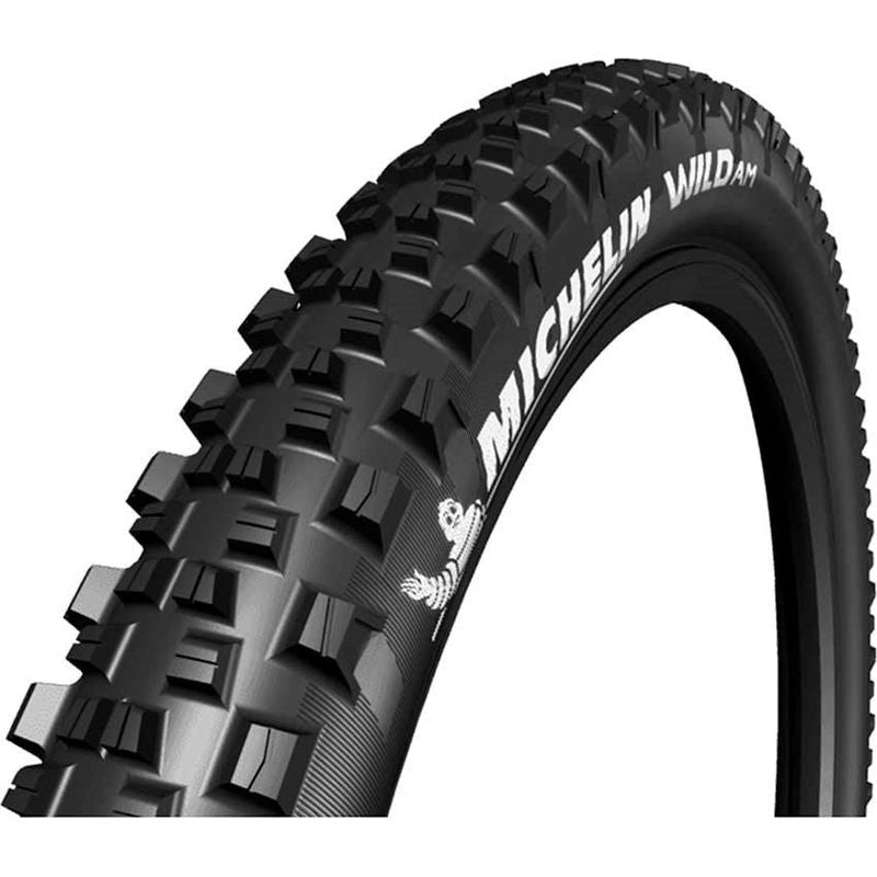 Michelin, Wild AM Comp, Tire, 27.5”x2.80, Folding, Tubeless Ready, GUM-X, 60TPI, Black