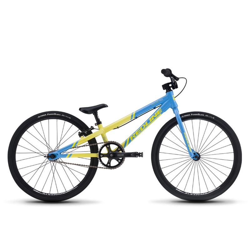 Redline Proline Mini Bike-Gloss Blue/Yellow