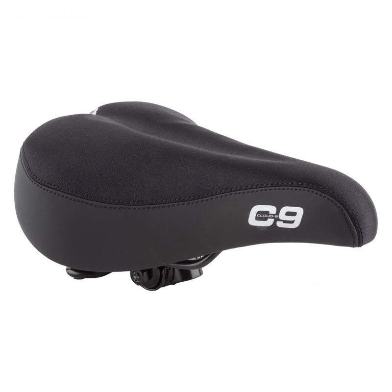Saddle C9 Comfort Web Spring Lycra Black
