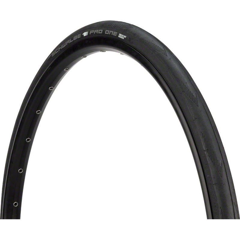 Schwalbe Pro One Tire – 700 x 30 Clincher Folding BLK Evolution Line Addix Race