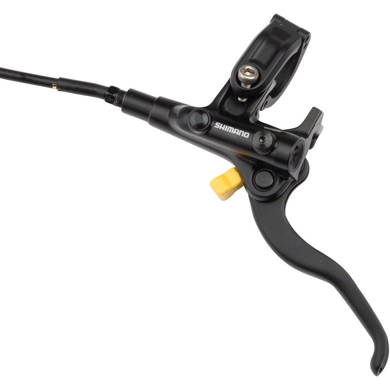 Shimano Deore BL-M4100/BR-MT420 Disc Brake and Lever – Front, Hydraulic, Resin Pads, Gray
