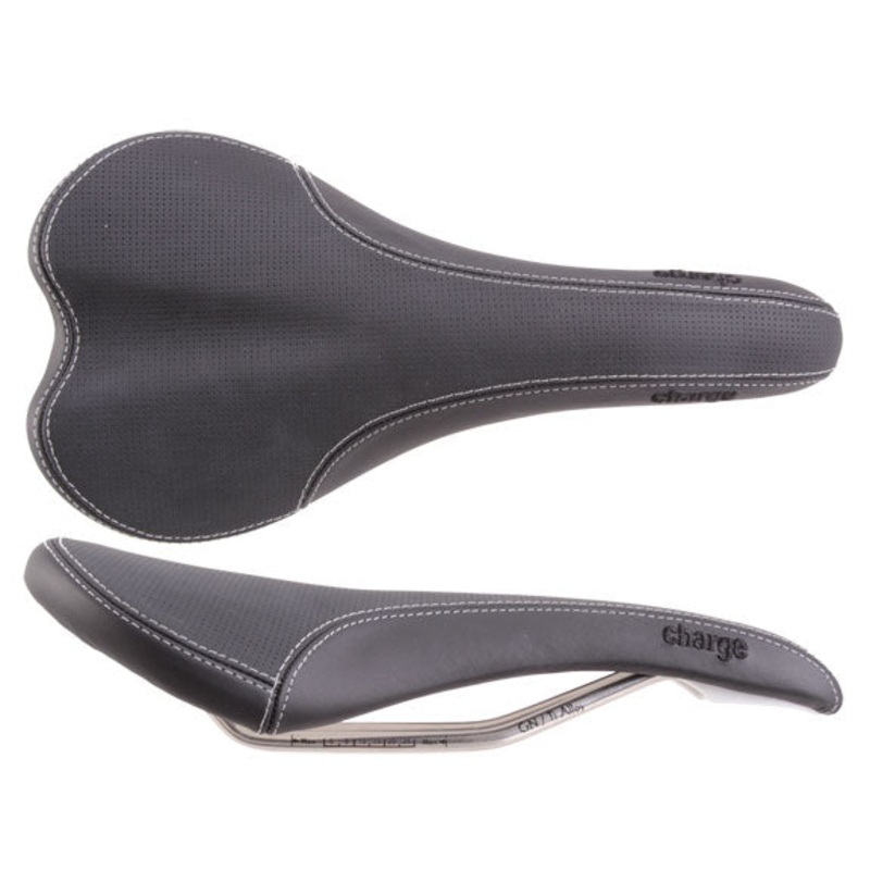 Charge Bikes Spoon Saddle Titanium – Black
