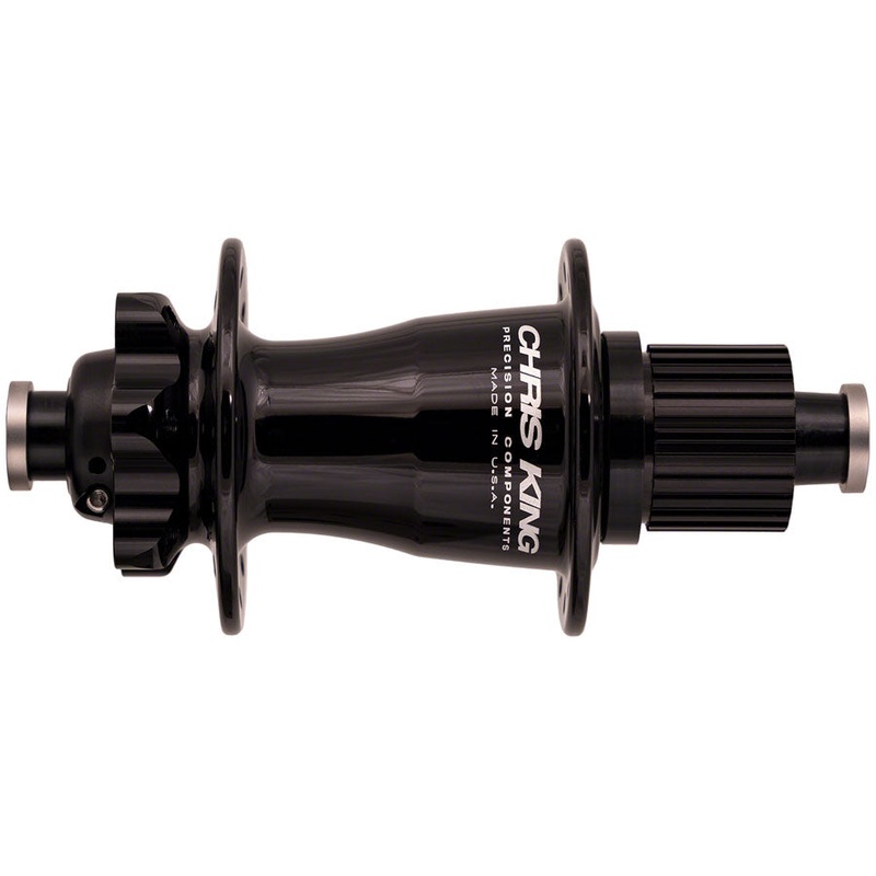 Chris King Boost Rear Hub – 12 x 148mm, 6-Bolt, MicroSpline, Black, 32H
