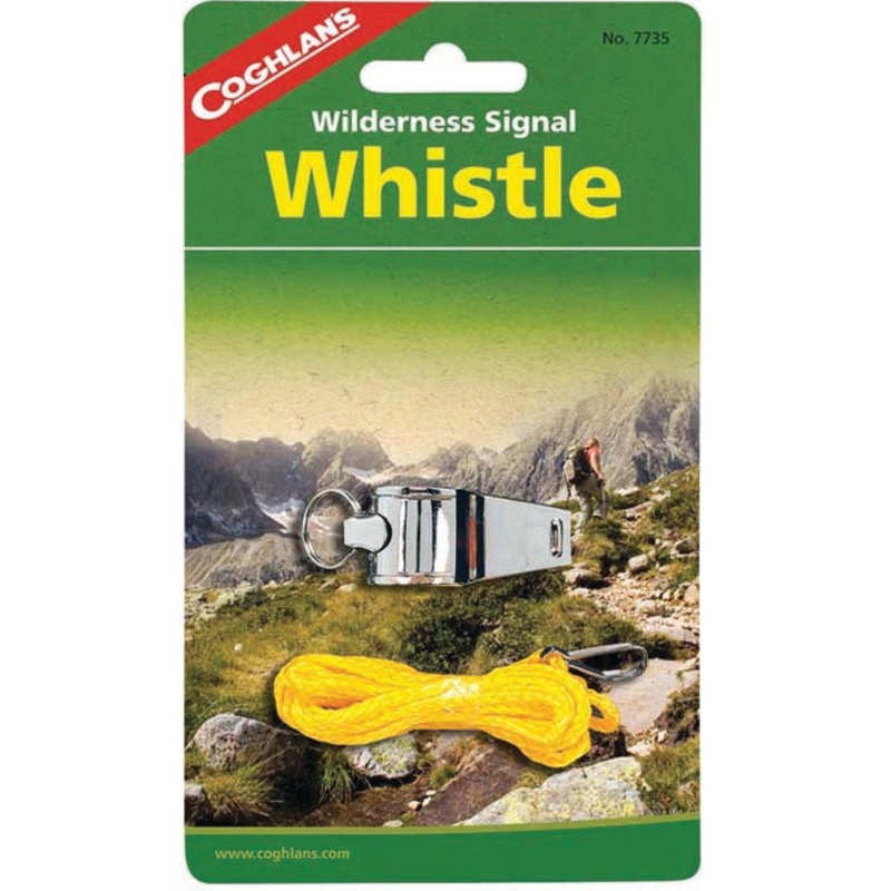Coghlans Wilderness Signal Whistle – Essential Safety Tool for Outdoor Adventures