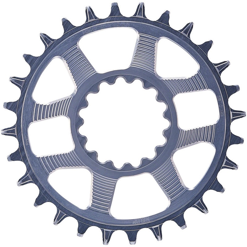 e*thirteen Helix R Guidering – 28t 11/12-Speed 52/55mm Flip Flop CL 3/5mm Offset e*thirteen DM Gray