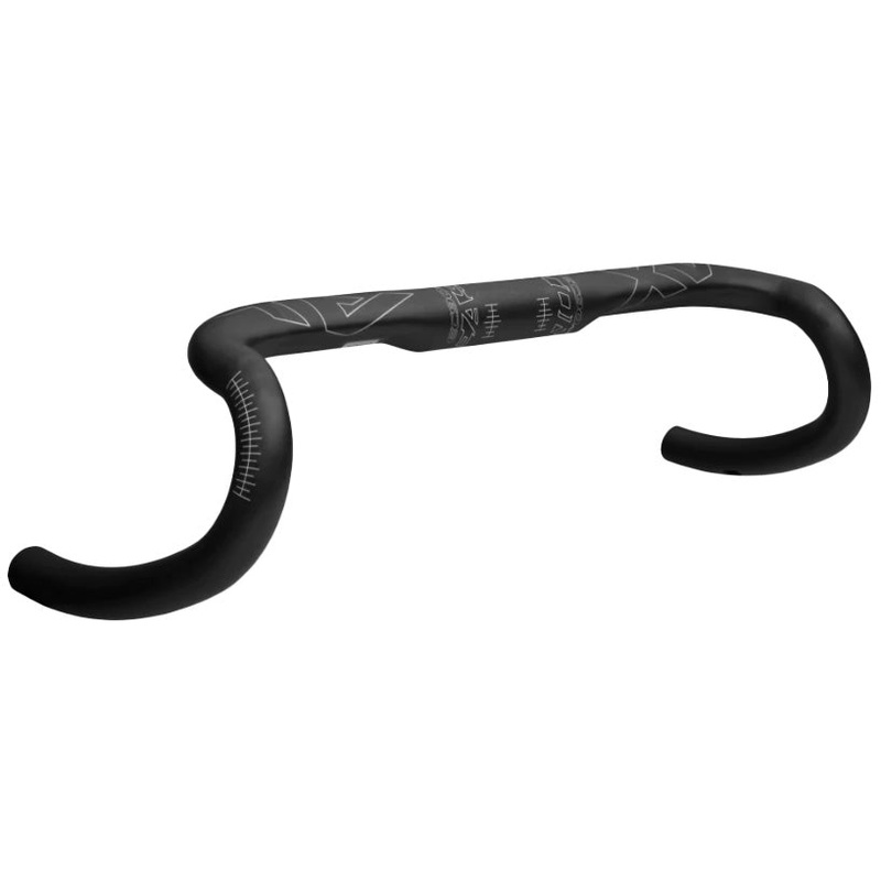 Easton EC90 AX Drop Handlebar – Carbon 31.8mm 46cm Di2 Internal Routing BLK