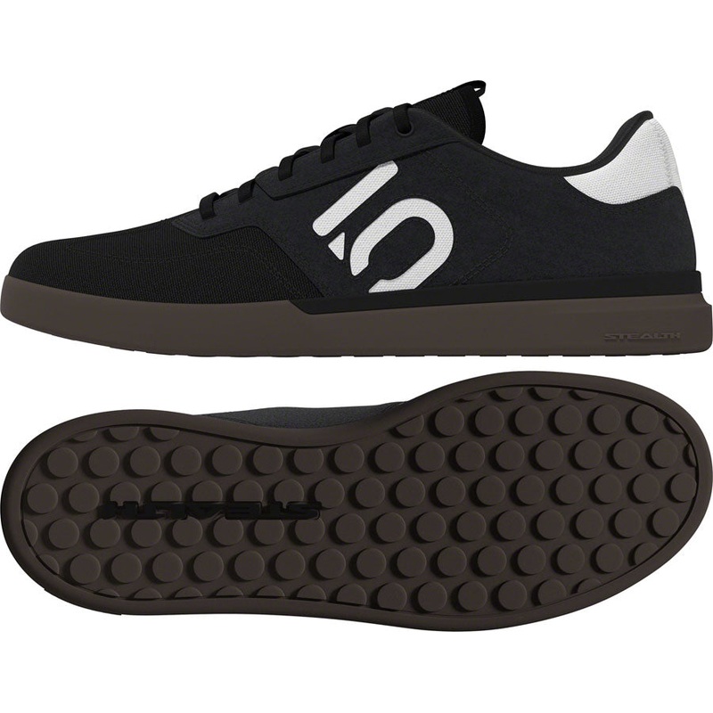 Five Ten Sleuth Canvas Flat Shoes – Mens Core BLK/Core BLK/FTWR White 9.5