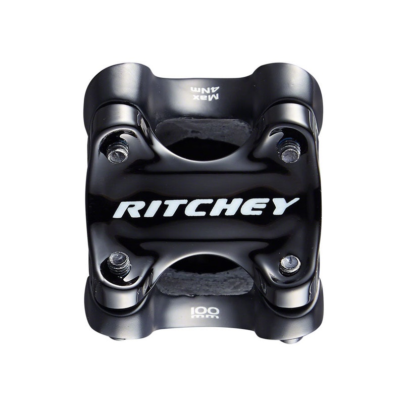 Ritchey WCS C-260 Stem Replacement Face Plate: Wet Black