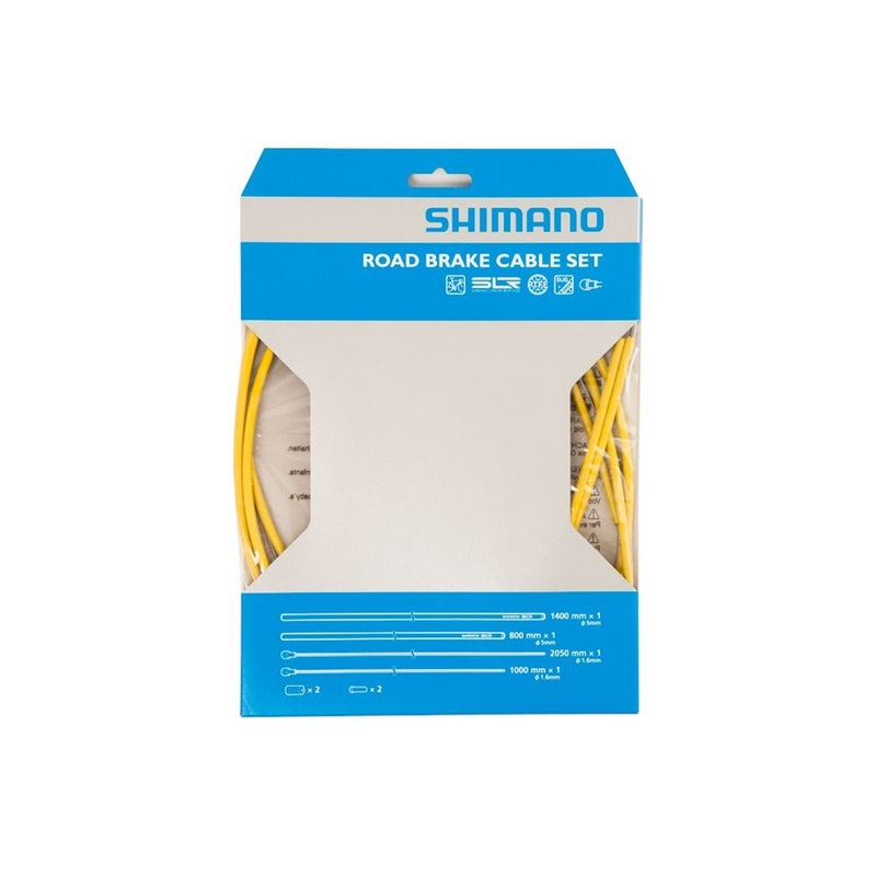 Shimano Road PTFE Brake Cable Set – Yellow