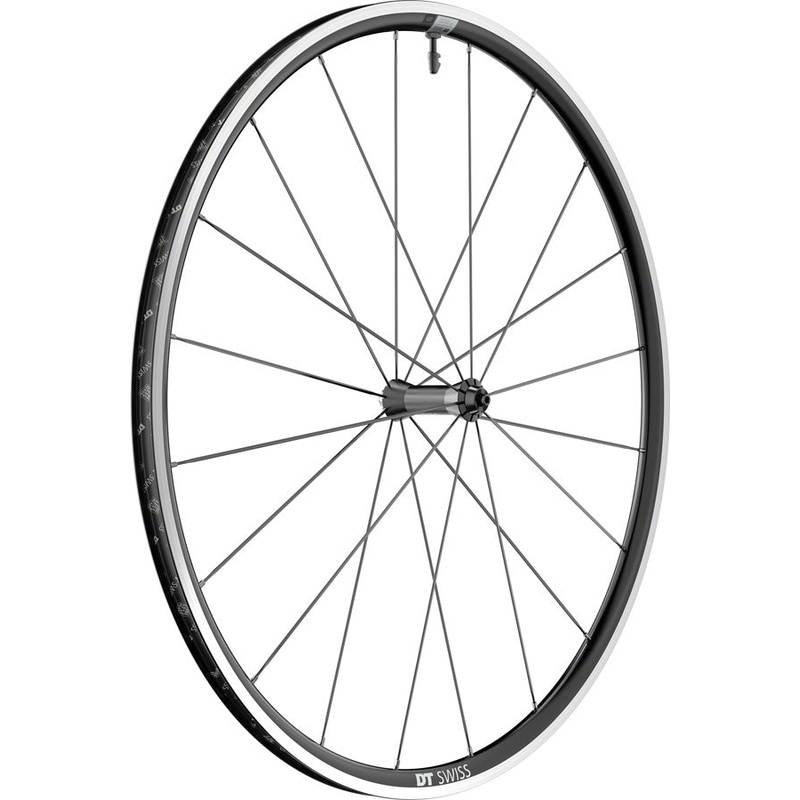 DT Swiss P 1800 Spline Front Wheel – 700, QR x 100mm, Rim Brake, Black