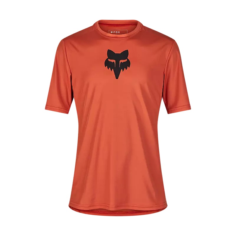 Fox Racing Ranger Short Sleeve MTB Jersey – Lab Head – Atomic Orange