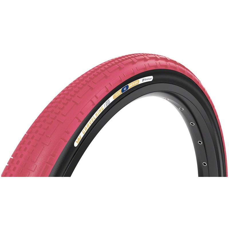 Panaracer GravelKing SK Tire – 700 x 40 Tubeless Folding Cranberry/Black
