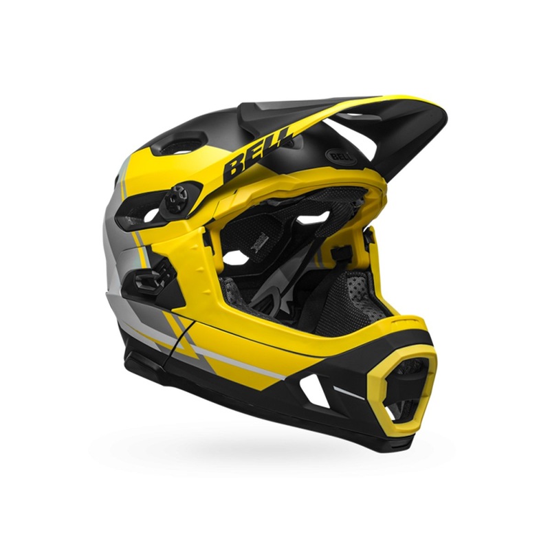 Bell Super DH MIPS Full Face Helmet – Yellow-Smoke-Black Recourse
