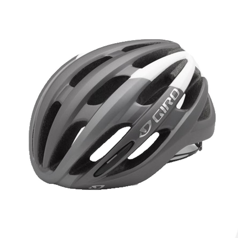 Giro Foray Road Helmet – Matt Titanium-White