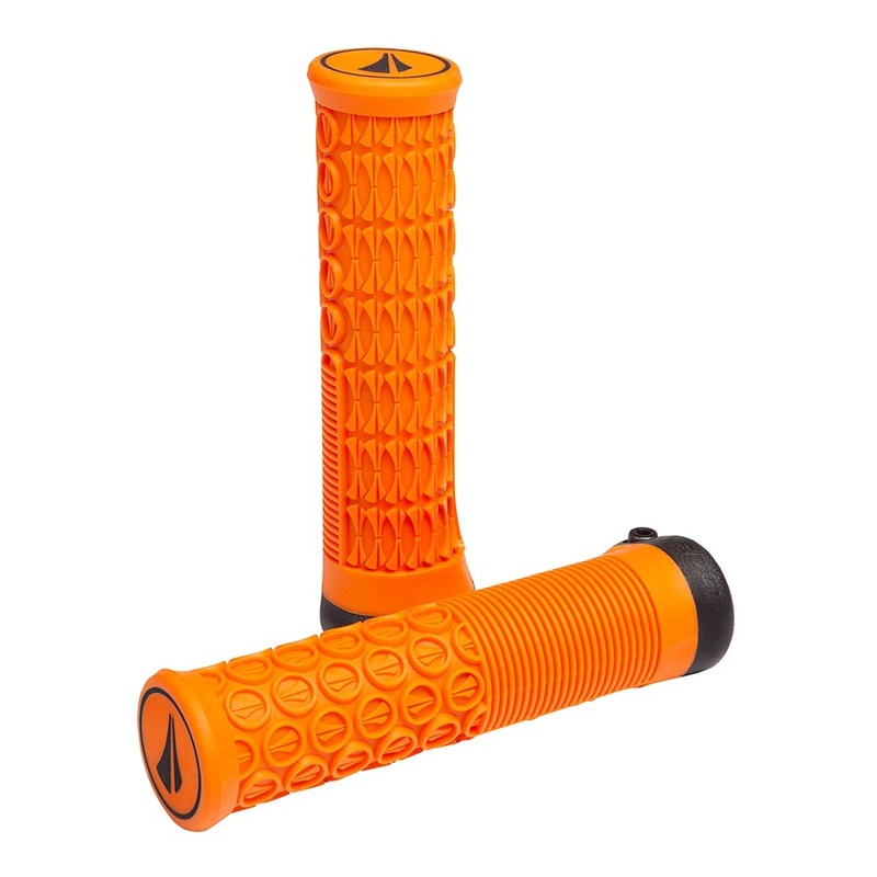 SDG Components Thrice 33 Grips 136mm Orange Pair