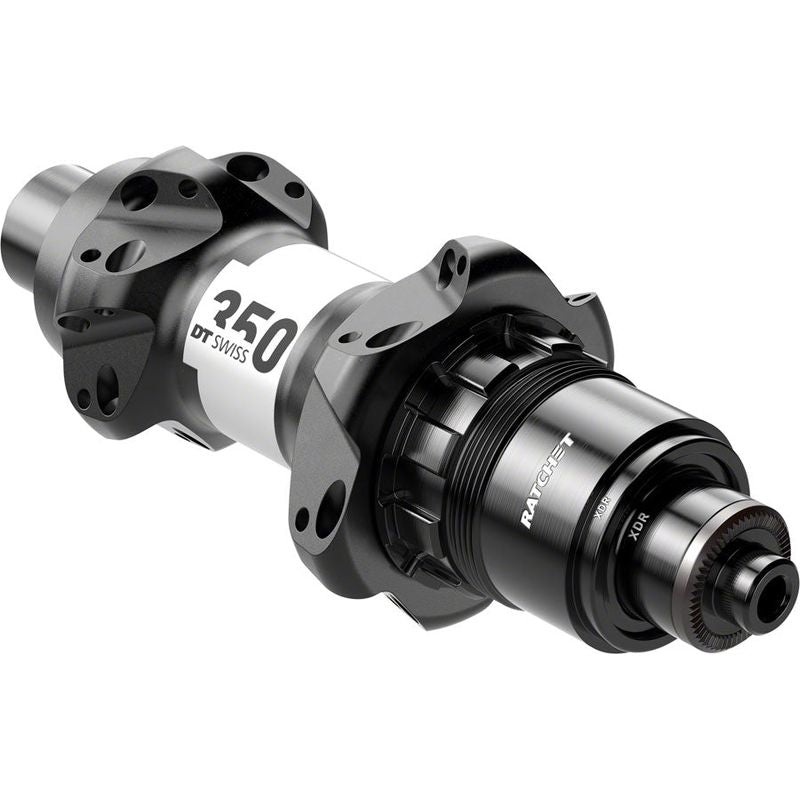 DT Swiss 350 Rear Hub – QR x 130mm Rim Brake XDR Black 24H Straightpull 36pt