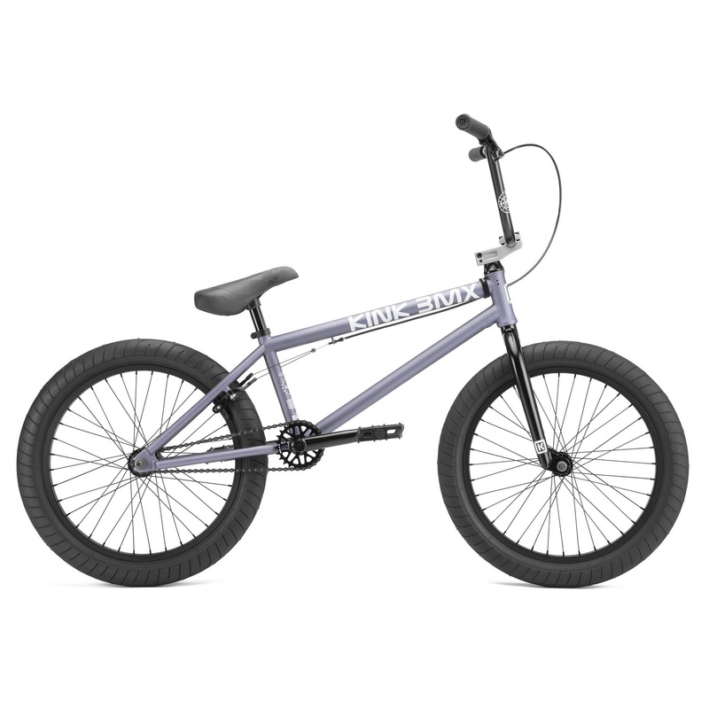 Kink Launch 20.25″TT BMX Freestyle Bike-Matte Storm Grey