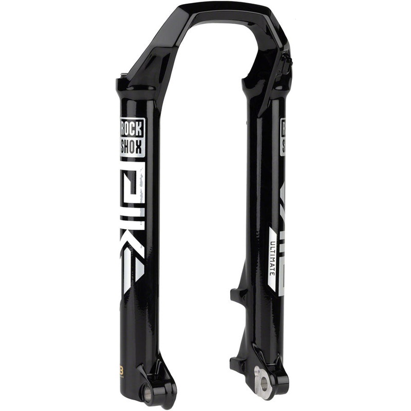 RockShox Lower Leg – Pike Ultimate C1+/Pike Flight Attendant 2023+ 27.5″ 15 x 110 mm Gloss BLK
