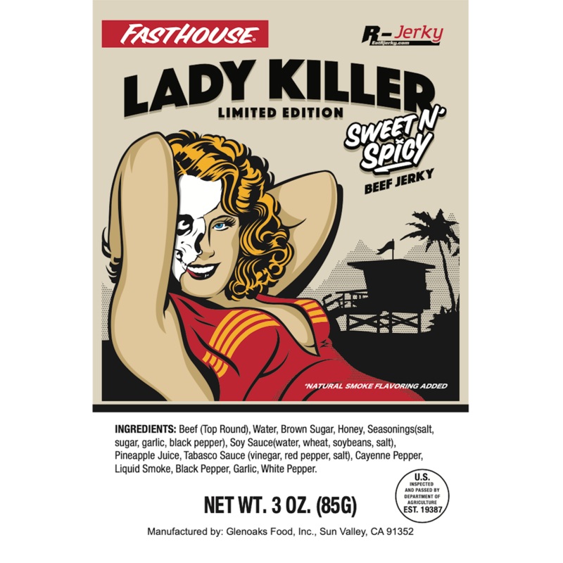Fasthouse R-Jerky – 3oz – Sweet & Spicy