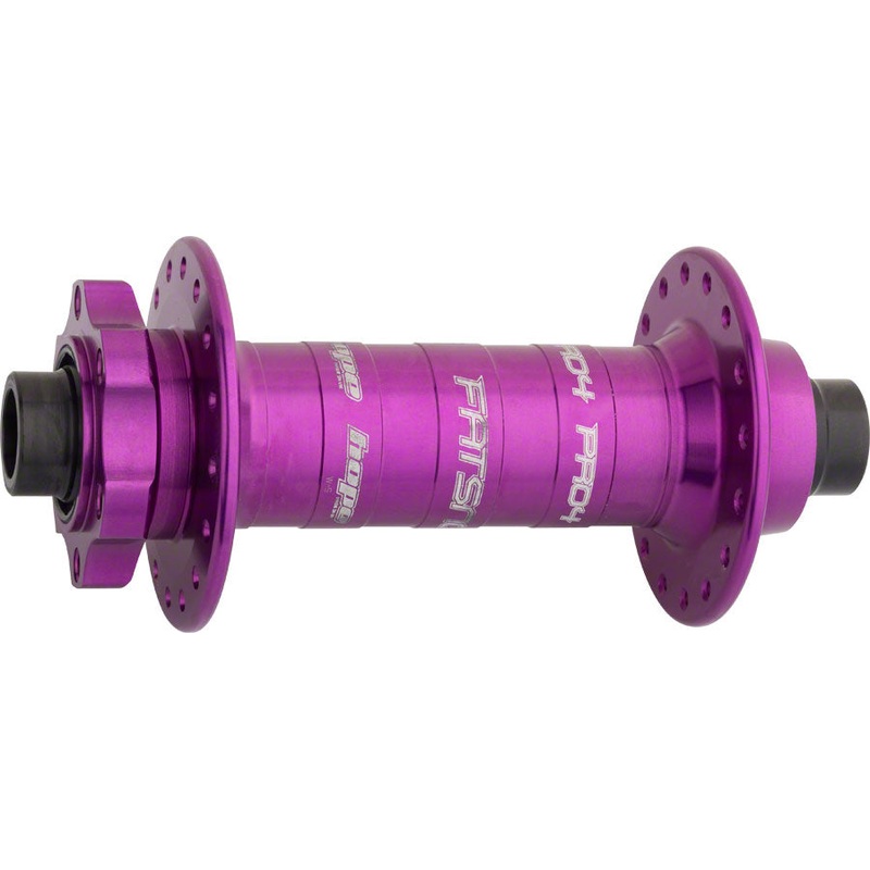 Hope Pro 4 Front Hub – 15 x 150mm 6-Bolt Purple 32h