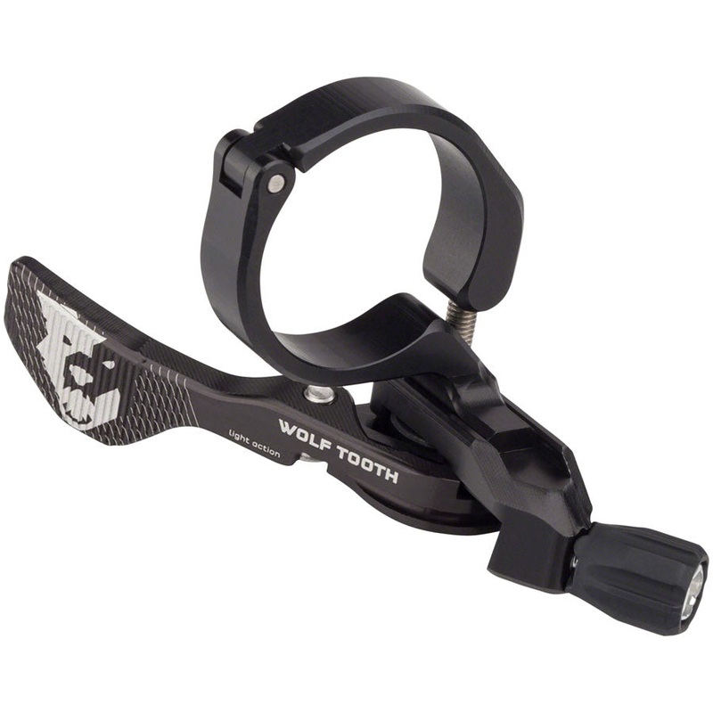 Wolf Tooth ReMote Light Action Dropper Lever with 31.8mm Clamp, for Dropbars
