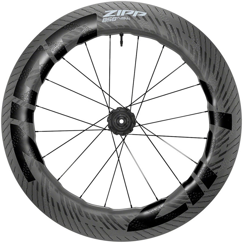 Zipp 858 NSW Rear Wheel – 700, 12 x 142mm, Center-Lock, HG11, Tubeless, Carbon, C1