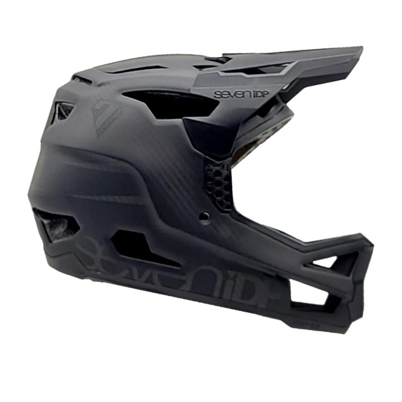 7iDP Project 23 Carbon Full Face Helmet Black/Raw Carbon S 55 – 56cm