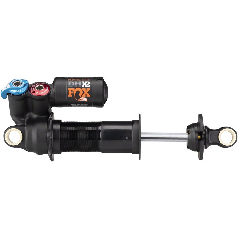 FOX DHX2 Factory Rear Shock – Standard, 8.5 x 2.5″, 2-Position Lever, Hard Chrome Coat