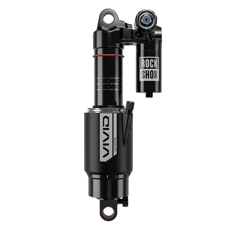 RockShox Vivid Ultimate RC2T Rear Shock – 230 x 65 mm Vivid Air 2 Tokens Reb25/Comp37 L/O4 Std 8×30 C1 SC Nomad6 2023+