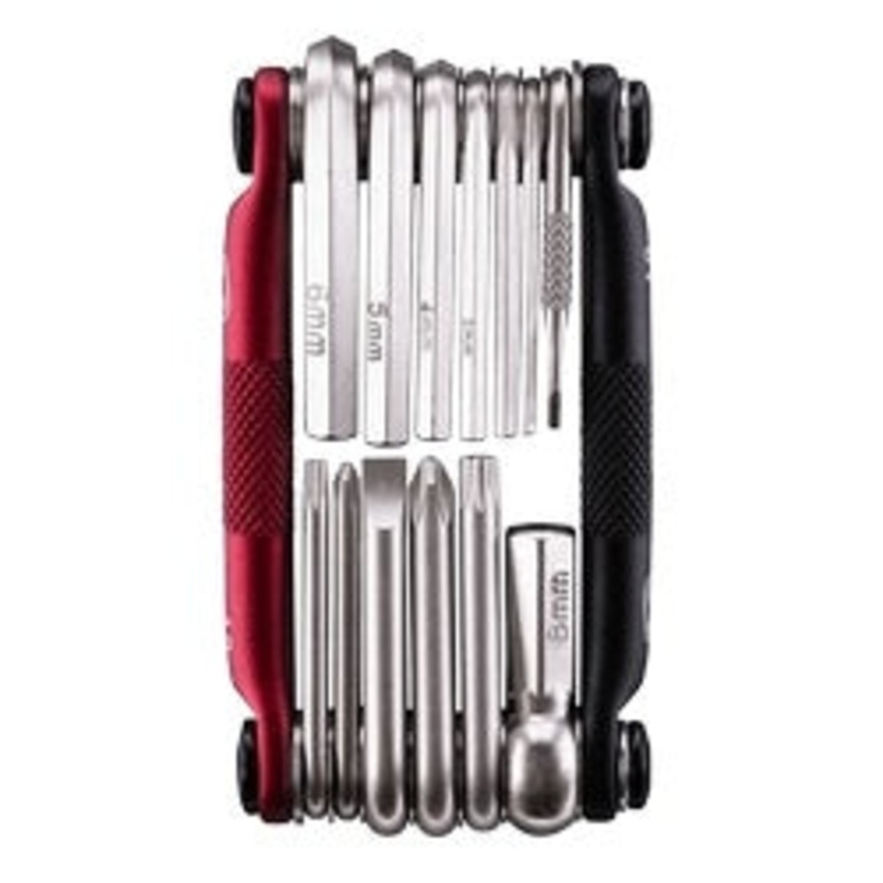 Crank Brothers M13 Multi-Tool – Black & Red