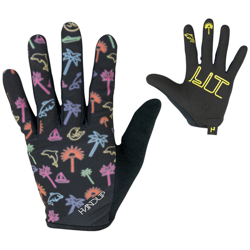 HandUp Most Days Gloves – Neon Lights Full Finger 2X-Large