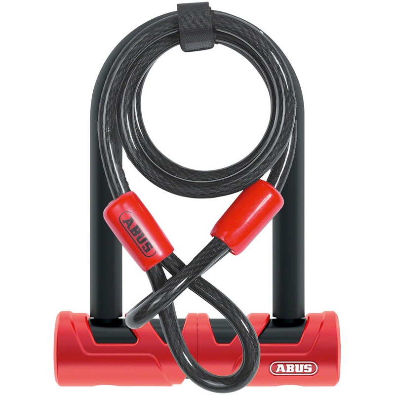Abus Ulitimate U-Lock – x 5.5″, Keyed, Black, Includes Cobra cable
