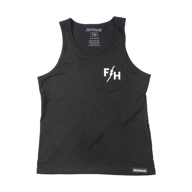 Fasthouse Origin Tank – Youth – Black