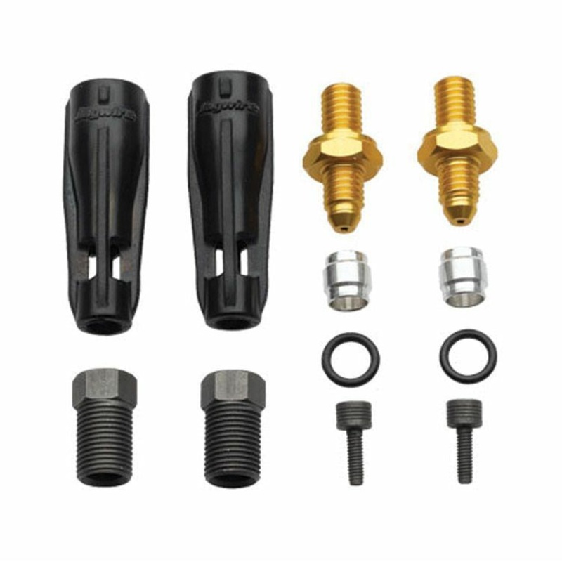 Jagwire HyFlow Quick-Fit Adapter Kits Mountain Pro Avid Code Elixir Quick Fit
