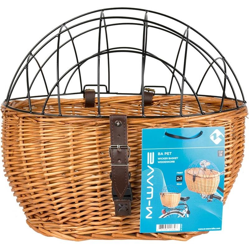 M-Wave, BA Pet, Basket, Front or Rear, 29.5x43x22cm, Tan