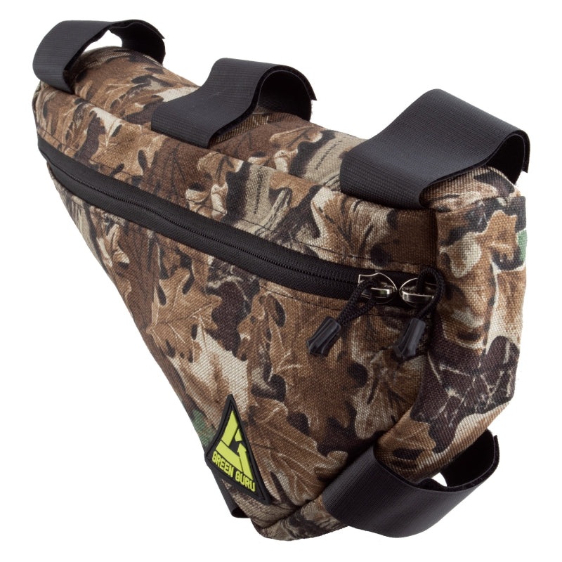 Upshift Frame Bag Velcro Straps 15x9x2.5` 488 c.i. Camo