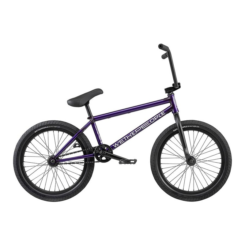 WeThePeople Reason Shift BMX, 20”, Matt Trans Purple, 20.75”