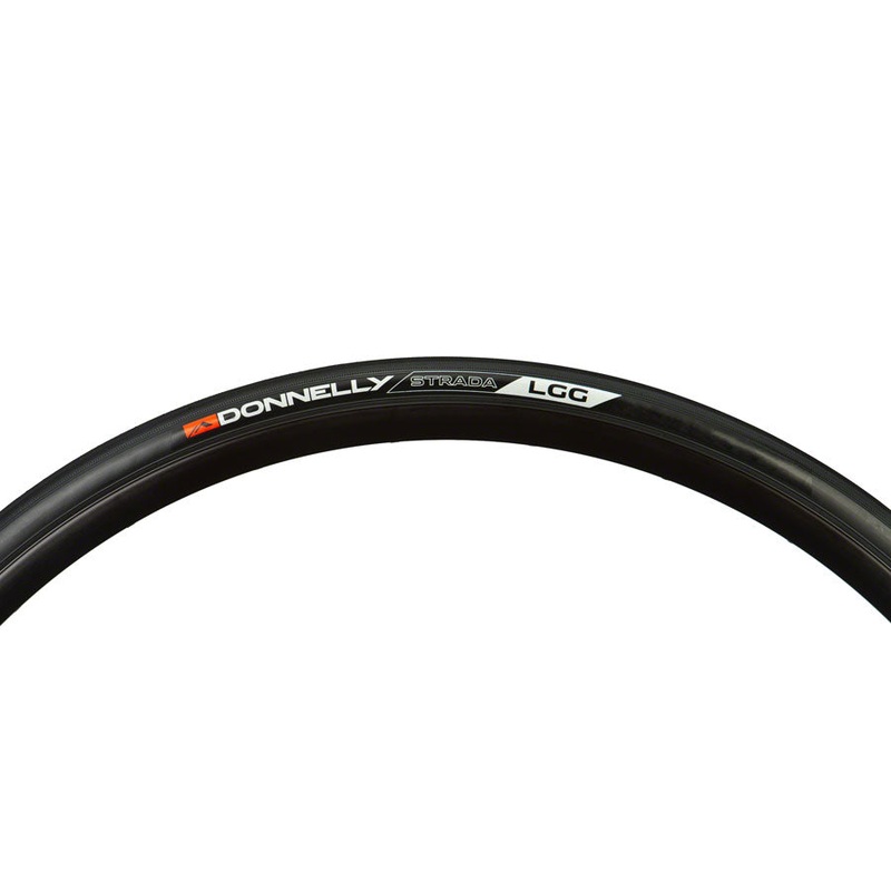 Donnelly Sports Strada LGG Tire – 700 x 25, Clincher, Folding, Black