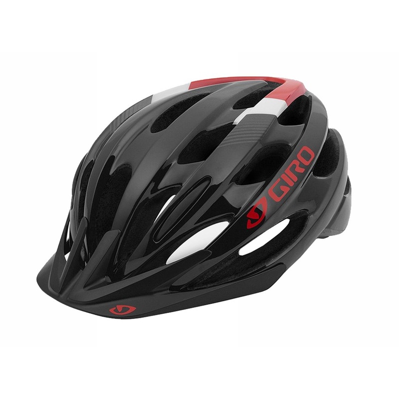 Giro Bishop MTB Helmet – Black-Bright Red