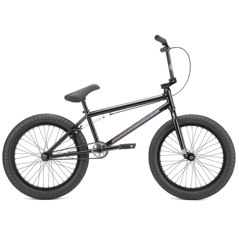 Kink Whip 20.5″TT BMX Freestyle Bike-Gloss Black Fade