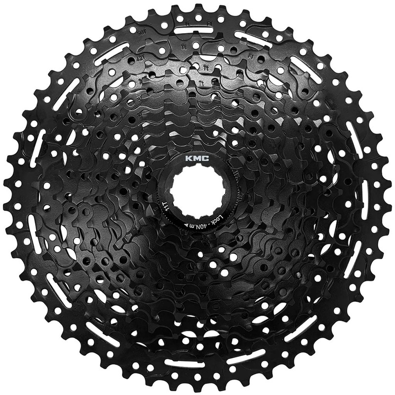 KMC REACT Cassette – 11-Speed 11-50t HG Driver Compatible Black