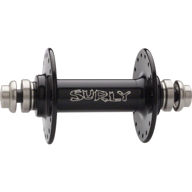 Surly Ultra New Non-Disc Front Hub – QR x 100mm Rim Brake Black 32h