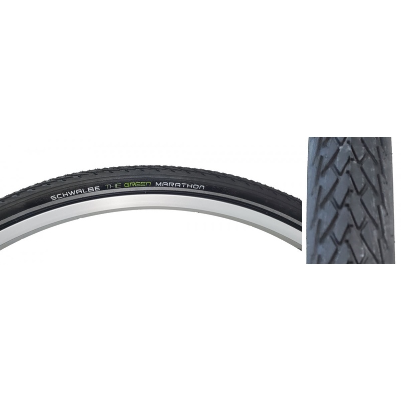 Tire Swb Marathon 700X32 Perf Twin Gn-Guard Bk/Bk/Ref Addix Eco E25 Wire